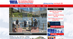 Desktop Screenshot of cwea.org.nz